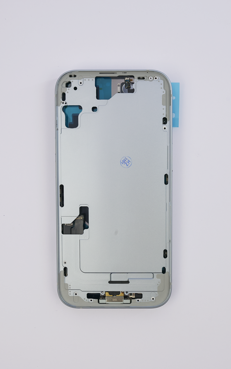 Iphone 15 wit volledig behuizing