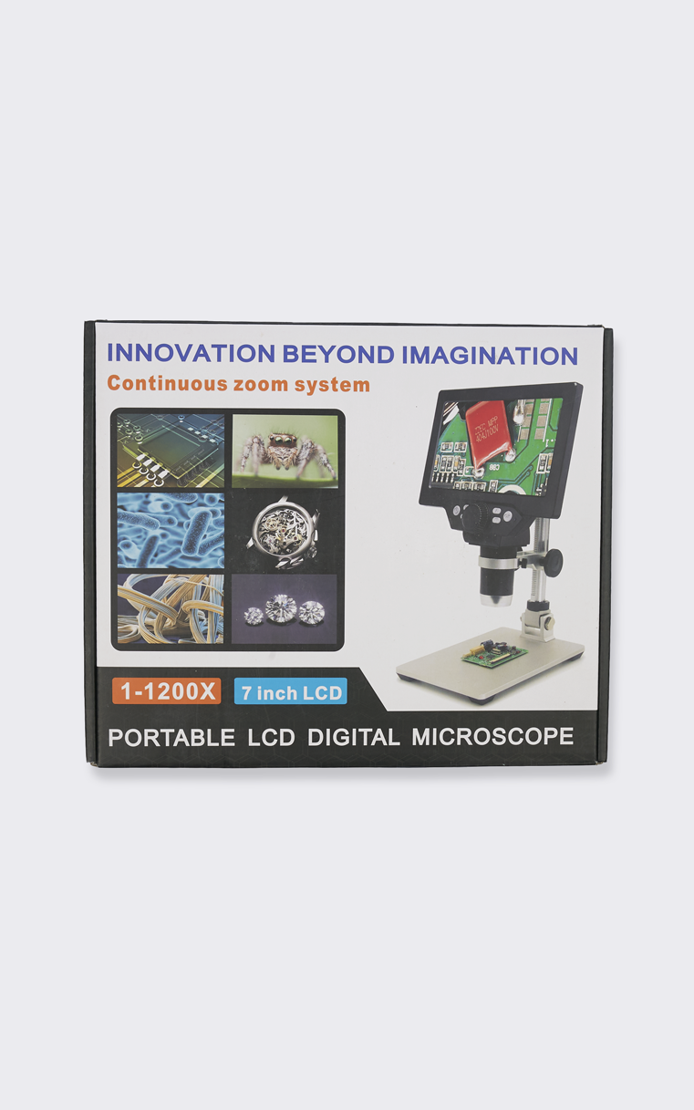 Portable LCD digital microscope