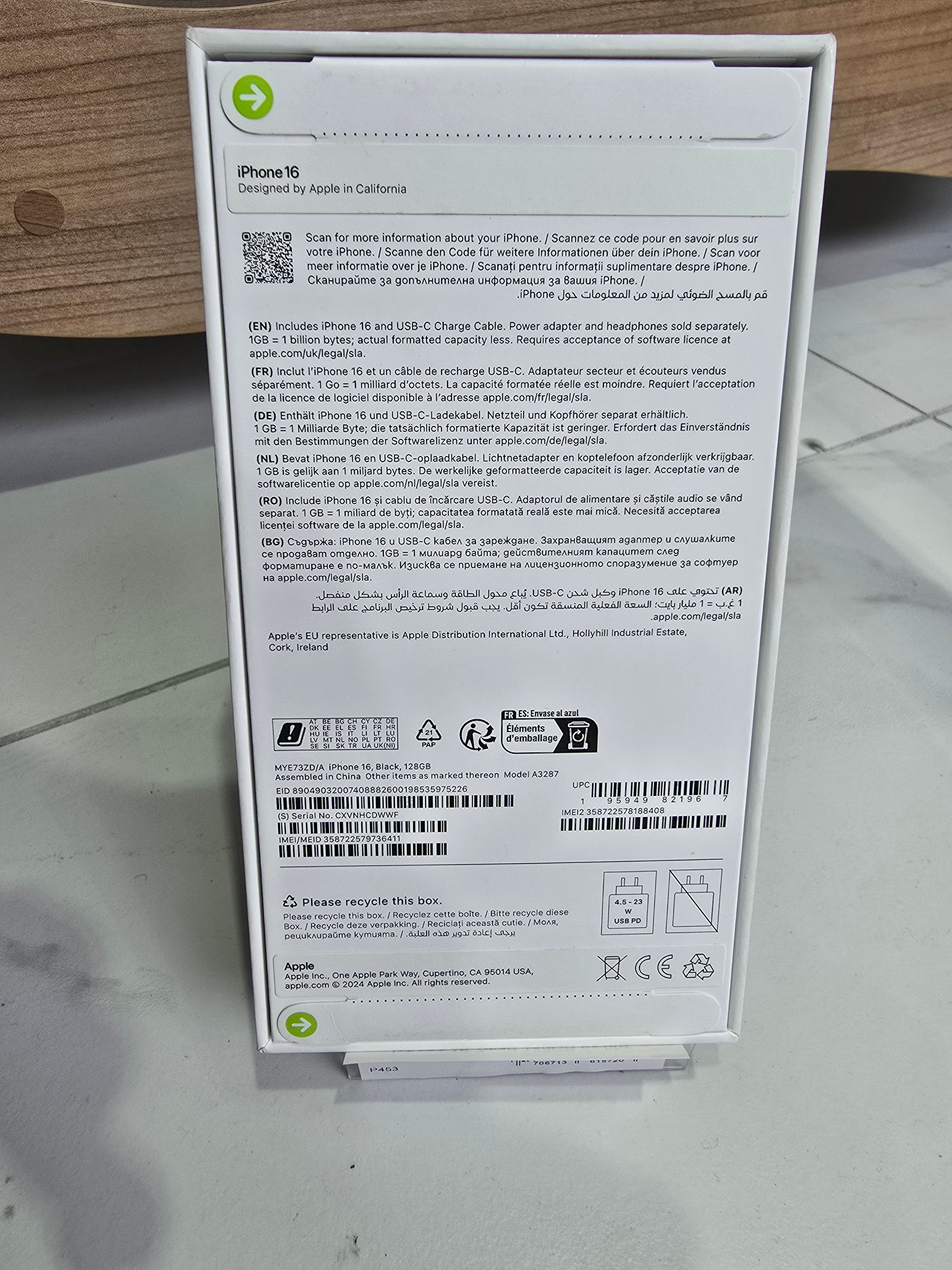 Iphone 16 128GB